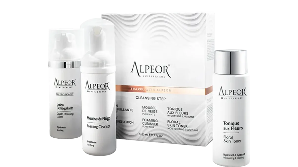 ALPEOR HYDRASWISS Travel Set 3x 50 ml My Swiss Cosmetics